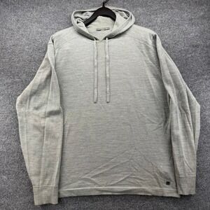 Smartwool Men's Grey Merino Wool Blend Hoodie Sweater Size XL